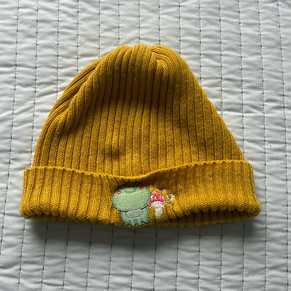 Frog beanie !